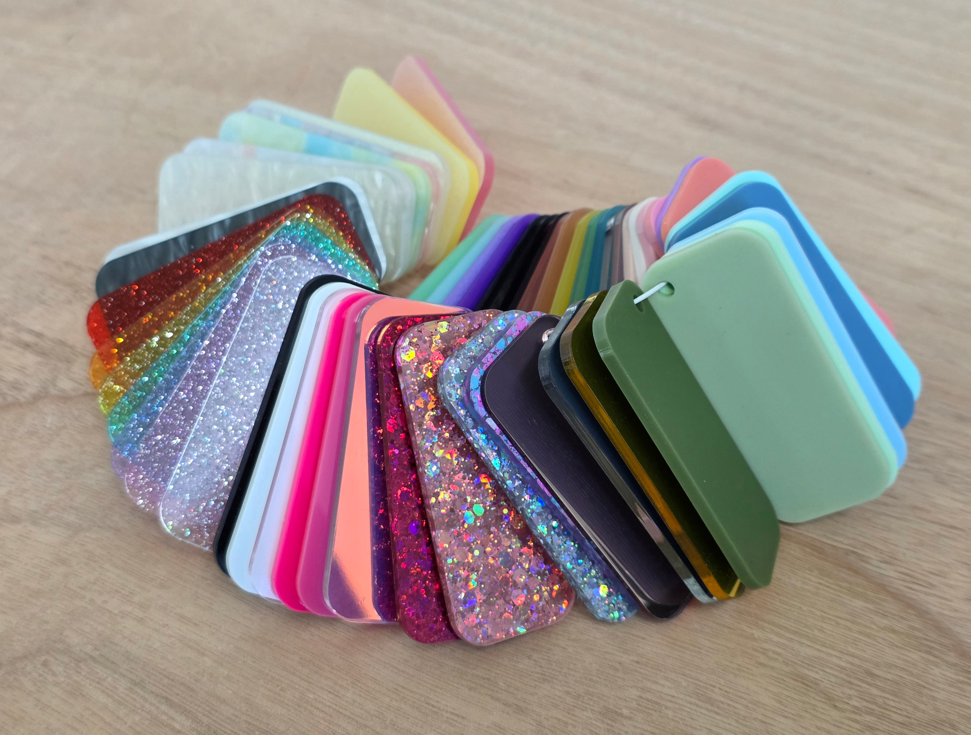 Acrylic Colour Swatch Sample Pack