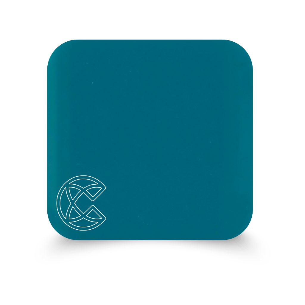 Teal Tide - 2.5mm Cast Acrylic